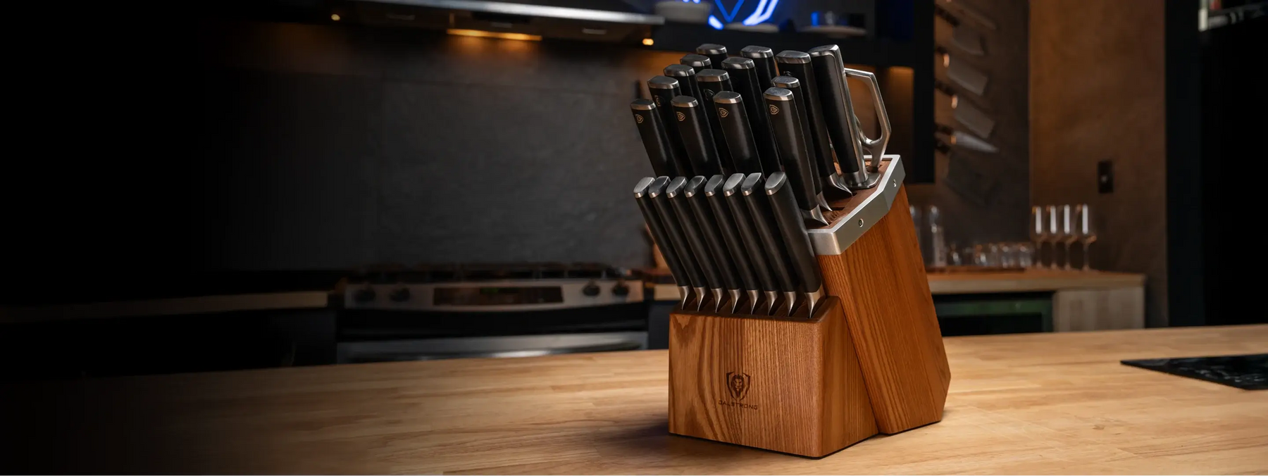 24-Piece Knife Block Set | Vanquish Series | NSF Certified | Dalstrong ©