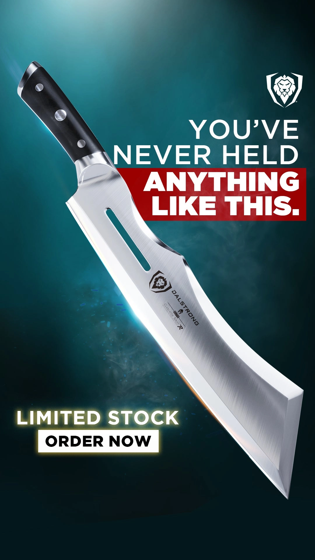 Vertical Annihilator cleaver ad