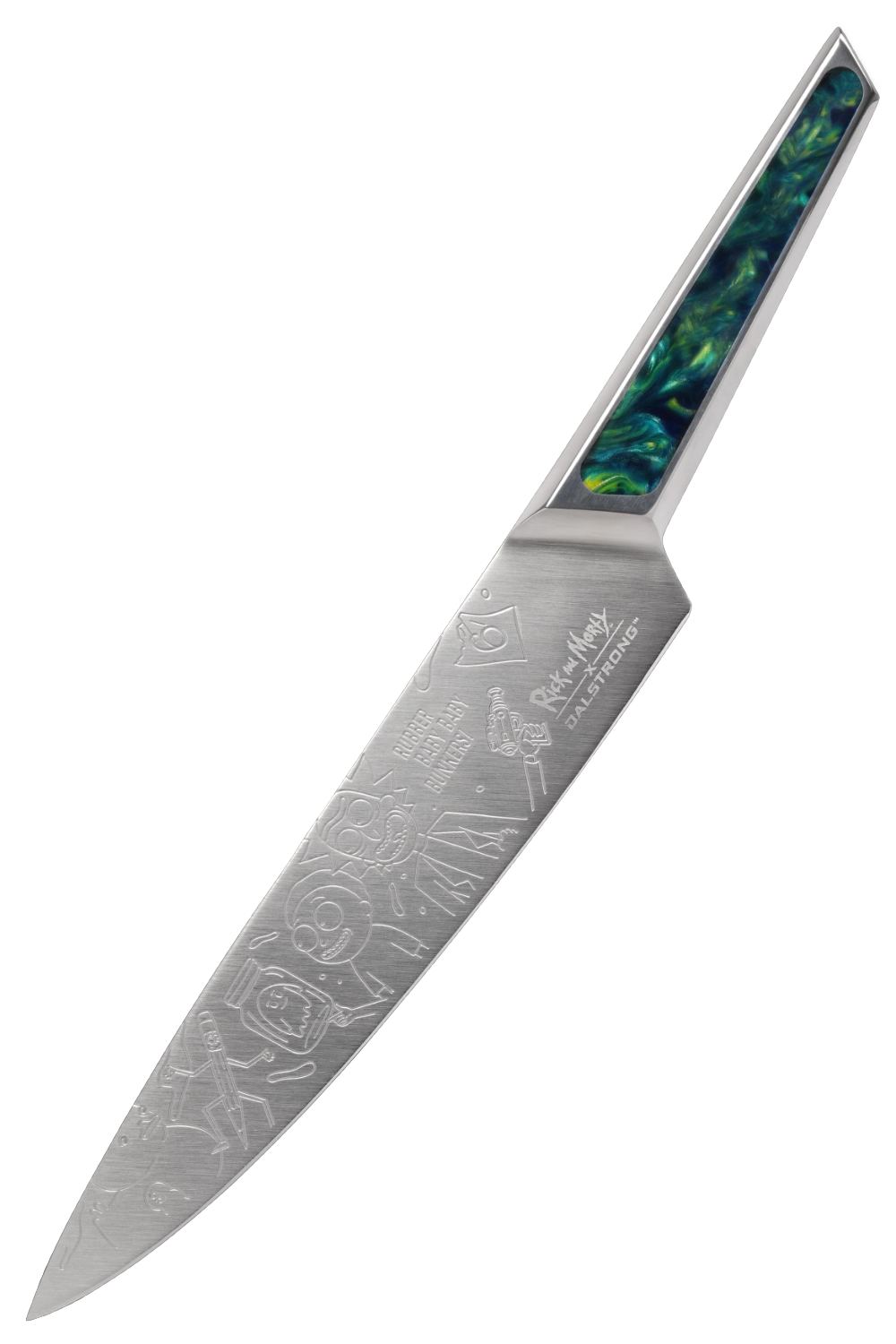 Rick and Morty edition 8 inch chef knife