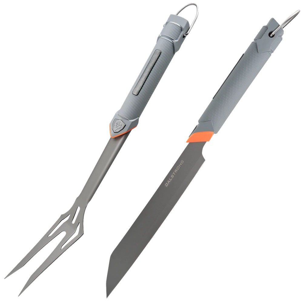 Katalyst Series carving set with knife and fork